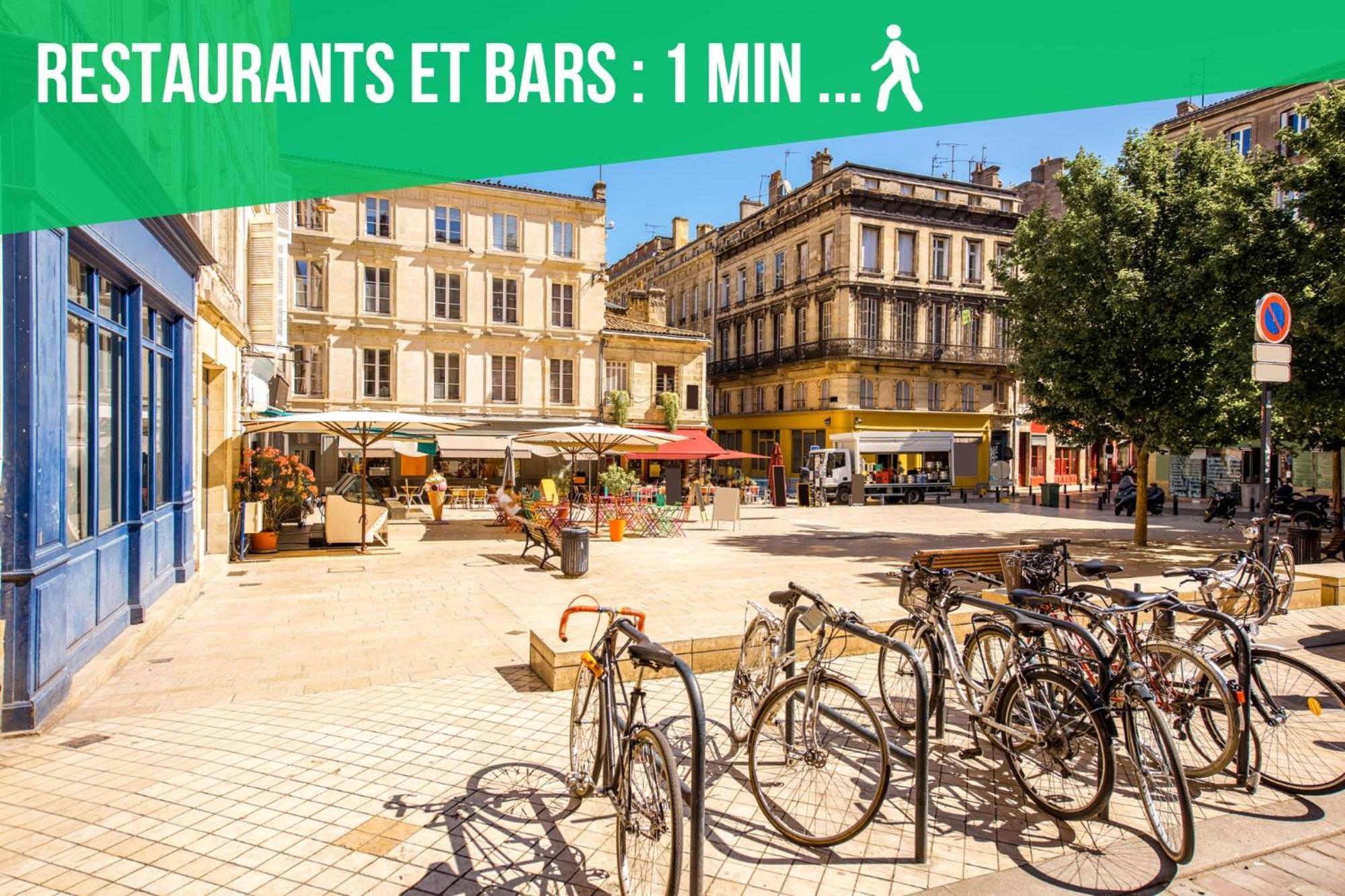 Free Parking - Self Checkin - Wifi - Netflix - City Center - Le Coste By Superבורדו מראה חיצוני תמונה