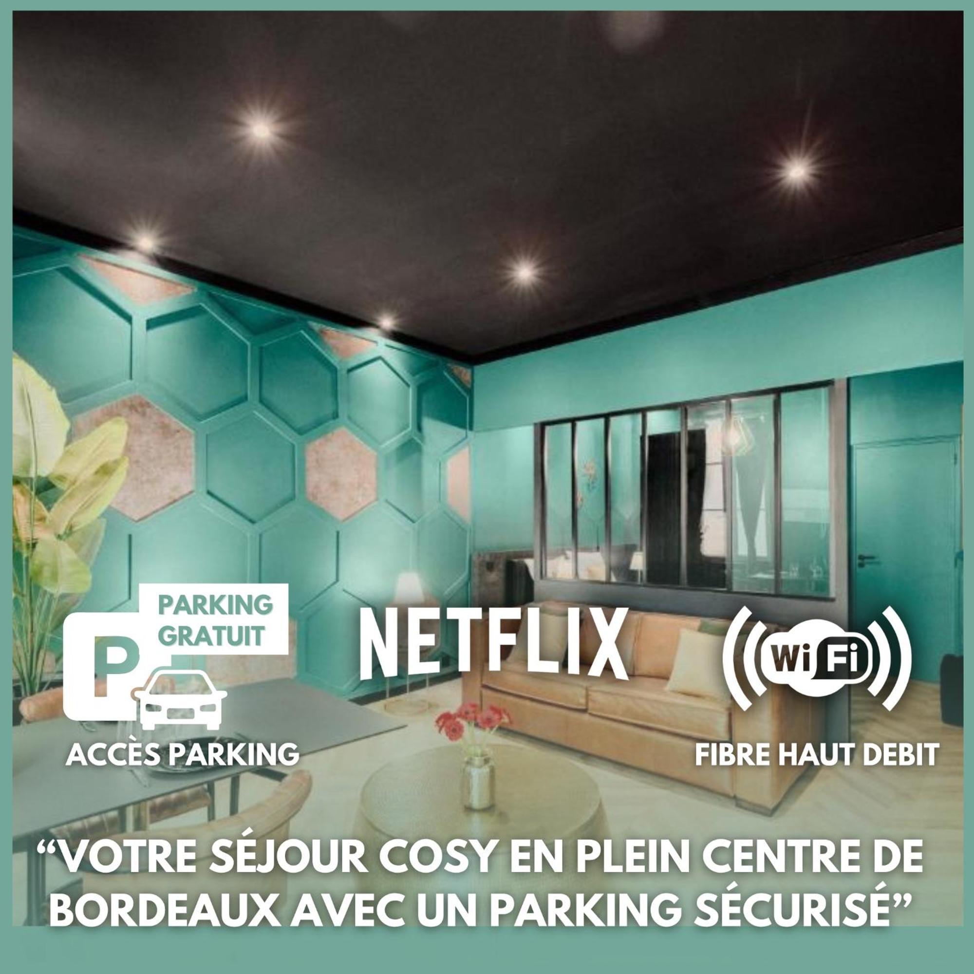 Free Parking - Self Checkin - Wifi - Netflix - City Center - Le Coste By Superבורדו מראה חיצוני תמונה